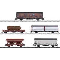 MÄRKLIN 47371 H0 Güterwagen-Set aus 5 zweiachsige Güterwagen zur Baureihe 193, DB, Ep. IV von Marklin