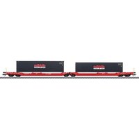 MÄRKLIN 47478 H0 Doppel-Taschenwagen Sdggmrss 738, DB AG, Ep. VI MÄRKLIN 47478 H0 Doppel-Taschenwagen Sdggmrss 738, DB AG, Ep. VI von Marklin