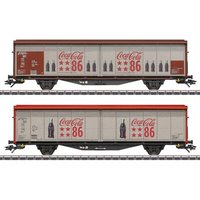 MÄRKLIN 48345 H0 Schiebewandwagen-Set Hbbills, Coca-Cola® Privatwagen, Ep. VI von Marklin