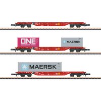MÄRKLIN 82640 Z Containertragwagen-Set, DB AG, Ep. VI von Marklin