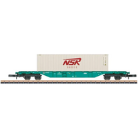 MÄRKLIN 82641-06 Z Containertragwagen Sgns 691 mit Container 40' NSR aus Display 82641, DB AG, Ep. VI MÄRKLIN 82641-06 Z Containertragwagen Sgns 691 mit Container 40' NSR aus Display 82641, DB AG, Ep. VI von Marklin