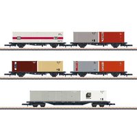 MÄRKLIN 82664 Z Containertragwagen-Set, Privat, Ep. IV von Marklin