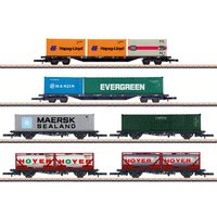 MÄRKLIN 82665 Z Containertragwagen-Set, DB, Ep. V von Marklin