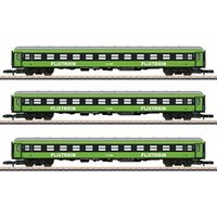 MÄRKLIN 87403 Z Schnellzugwagen-Set Bmmz 264.4F und 264.4, Flix Train, Ep. VI von Marklin