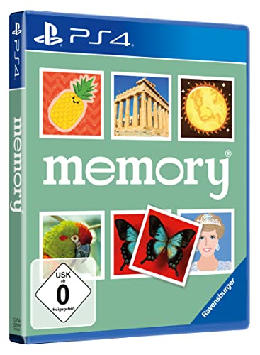 Memory® von Ravensburger - Spieleklassiker für die ganze Familie das Original für PS4 von Markt + Technik