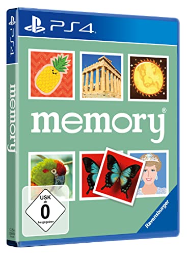 Memory® von Ravensburger - Spieleklassiker für die ganze Familie das Original für PS4 von Markt + Technik