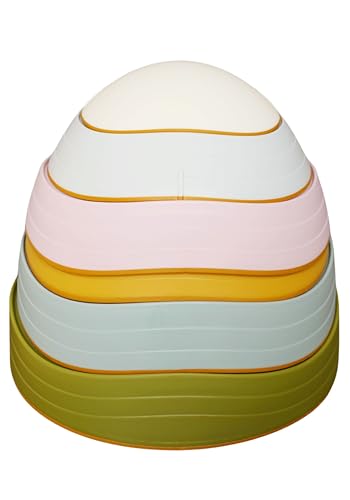 Marlowe & Co 6 Balance Trittsteine für Kinder, 6 Stück rutschfeste sensorische Spielgeräte für 2 3 4 5 6 7 8 Jahre alt von Marlowe & Co