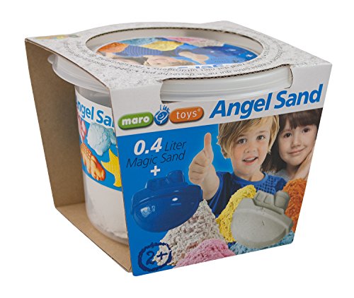 Maro Toys 65211 - Angel Sand - einzeln, BAU- und Konstruktionsspielzeug, Natur, 0.4 l von Maro Toys