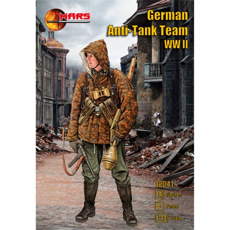 German Anti Tank Team WWII German Anti Tank Team WWII von Mars Figures