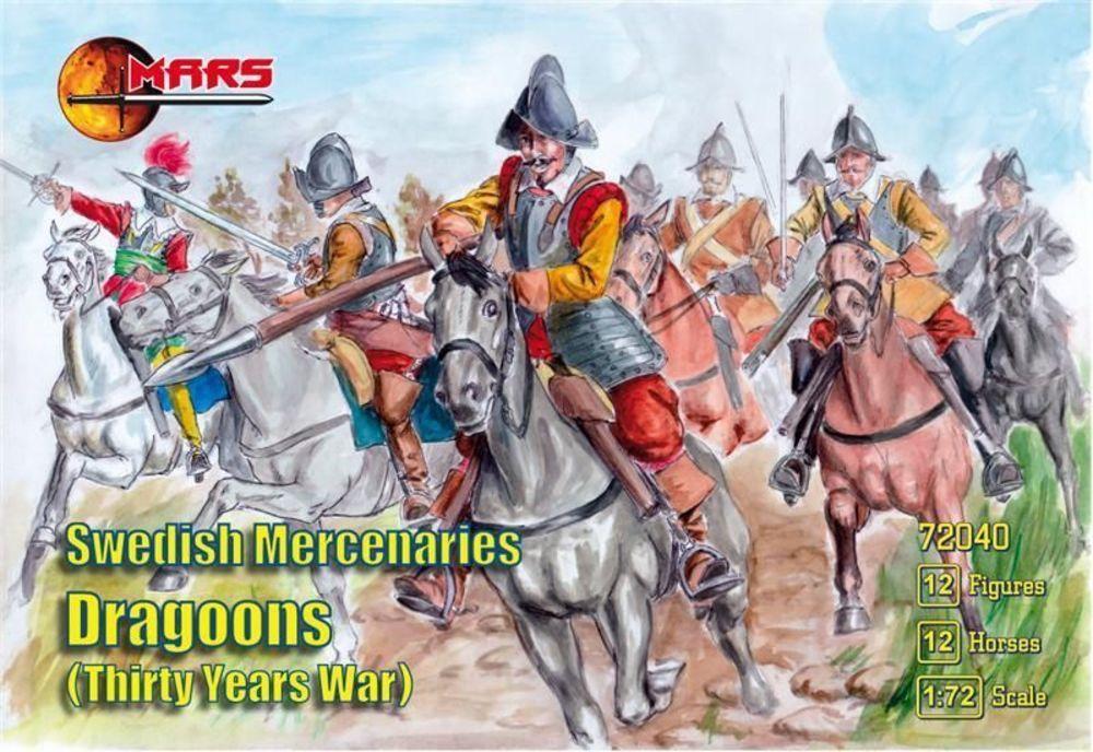 Swedish Mercenaries Dragoons, 30 Y. War Swedish Mercenaries Dragoons, 30 Y. War von Mars Figures