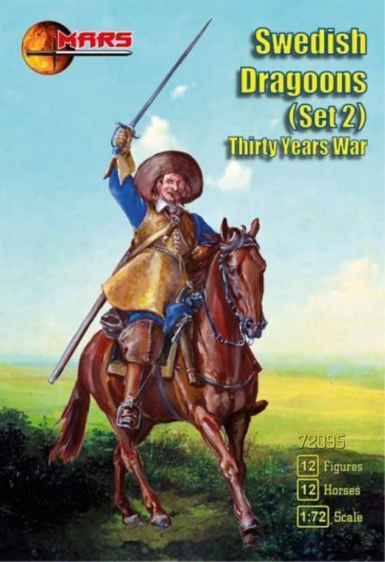 Swedish dragoons,set 2, Thirty Years War Swedish dragoons,set 2, Thirty Years War von Mars Figures