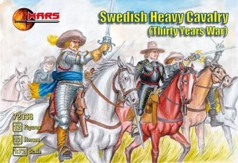 Swedish heavy cavalry von Mars Figures