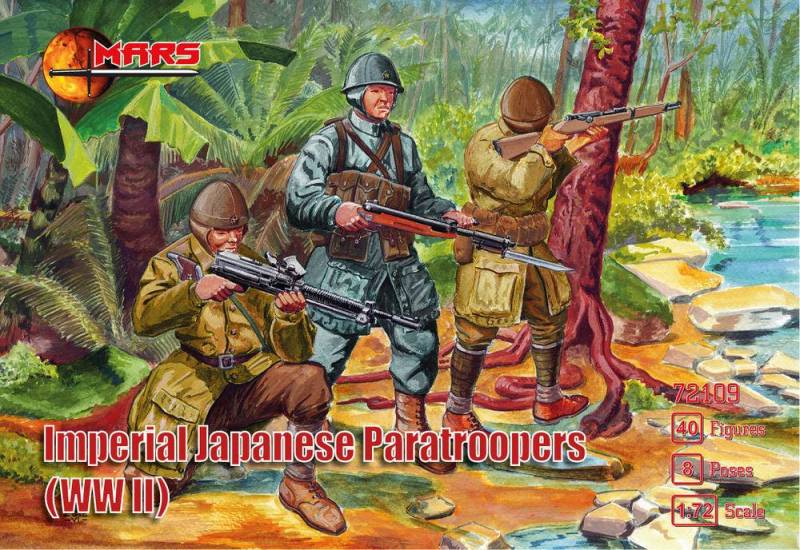 WWII Imperial Japanese paratroopers von Mars Figures
