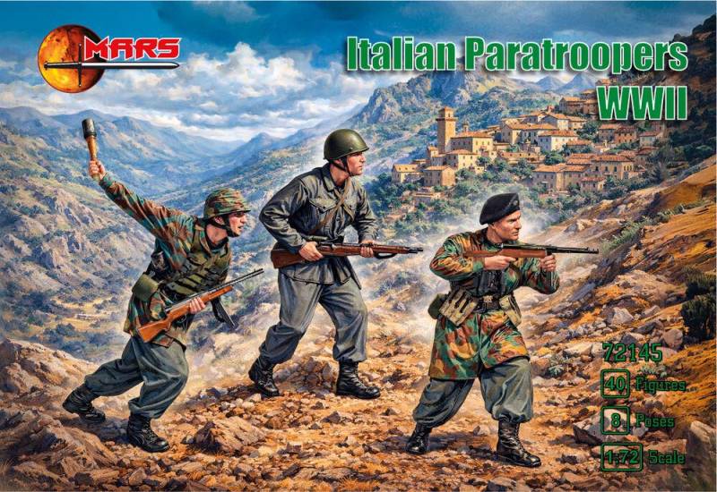 WWII Italian paratroopers WWII Italian paratroopers von Mars Figures
