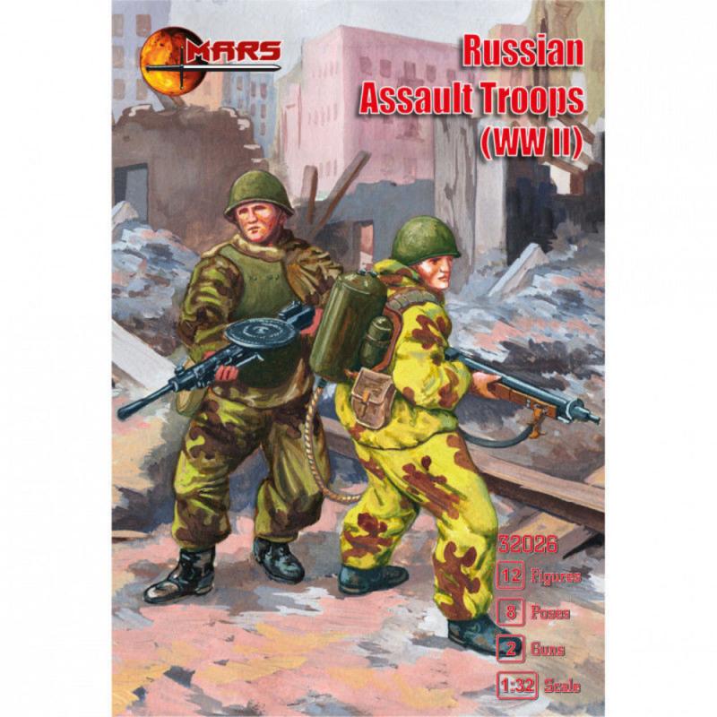 WWII Russian Assault Troops WWII Russian Assault Troops von Mars Figures