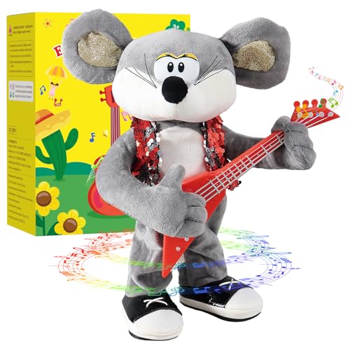 Gitarre Maus Plüschtier singender Körper schütteln Rock Play Musik Punk Molding Kinder Bildungsspielzeug musikalische Intelligenz Entwicklung animierte Twisting Geschenke von Geburtstag Party Lustiges Gitarre Maus Plüschtier singender Körper schütteln Rock Play Musik Punk Molding Kinder Bildungsspielzeug musikalische Intelligenz Entwicklung animierte Twisting Geschenke von Geburtstag Party Lustiges von Marsjoy