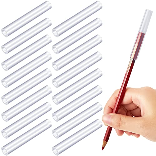 36 Stück kaubare transparente Bleistiftaufsätze für sensorische Kinder, Silikon, Kaustift, Kauröhren, sensorische orale Motor-Kauhilfe für Kinder und Erwachsene mit Angst, Autismus, ADHS, sensorischen 36 Stück kaubare transparente Bleistiftaufsätze für sensorische Kinder, Silikon, Kaustift, Kauröhren, sensorische orale Motor-Kauhilfe für Kinder und Erwachsene mit Angst, Autismus, ADHS, sensorischen von Marspark
