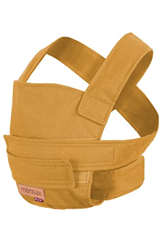Marsupi Mini Puppentrage - Babytrage für Puppenmamas und Puppenpapas ab 2 Jahren - Baby Spielzeug - Bio-Baumwolle, Farbe, Butter Marsupi Mini Puppentrage - Babytrage für Puppenmamas und Puppenpapas ab 2 Jahren - Baby Spielzeug - Bio-Baumwolle, Farbe, Butter von Marsupi