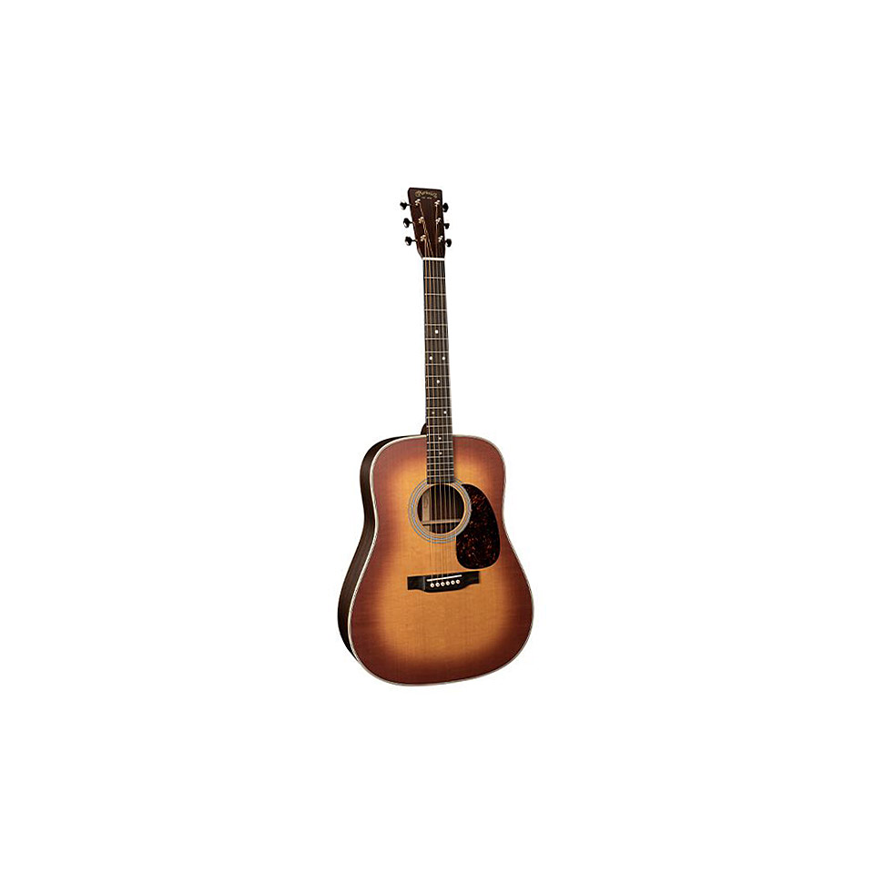 Martin Guitars D-28 Satin Amberburst Westerngitarre von Martin Guitars