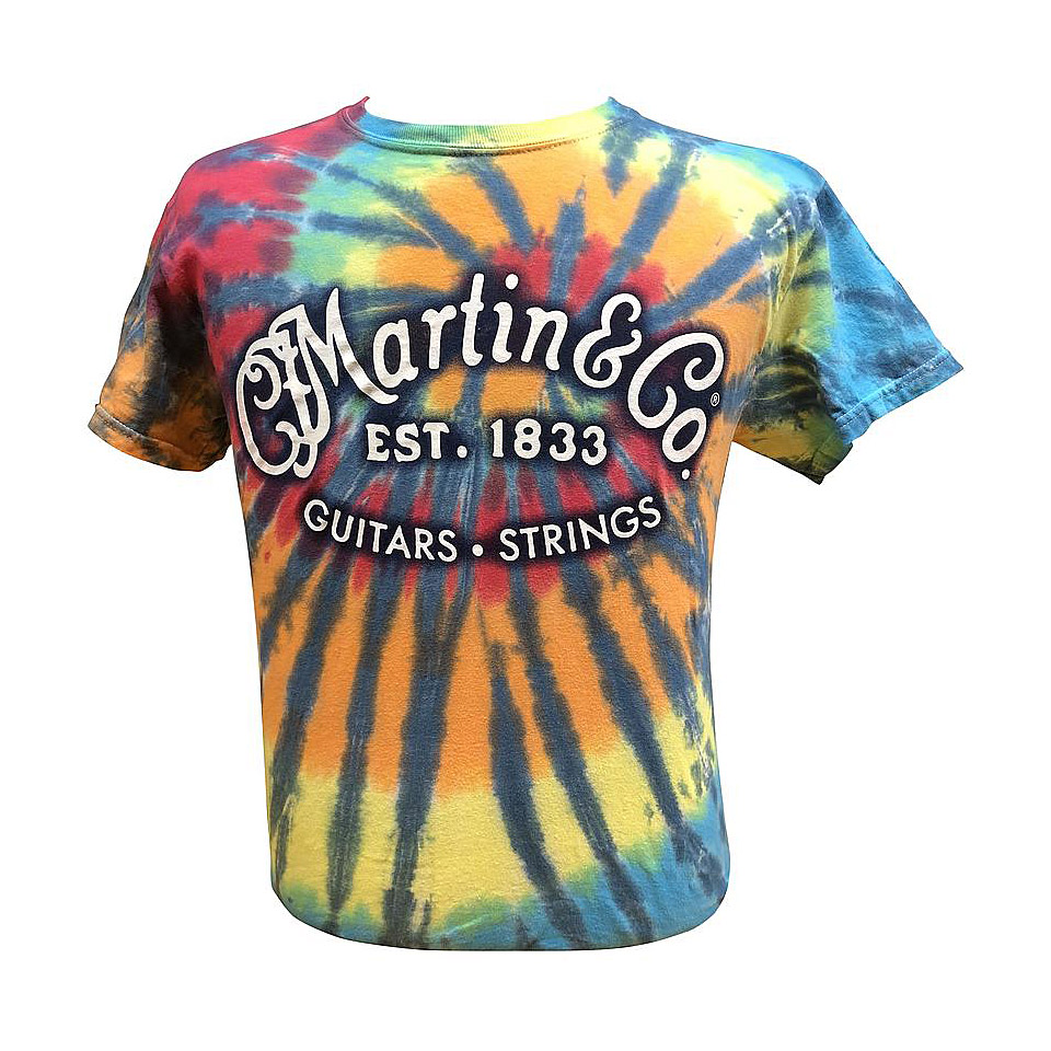 Martin Guitars Tie Dye w/ Logo T-Shirt Martin Guitars Tie Dye w/ Logo T-Shirt von Martin Guitars
