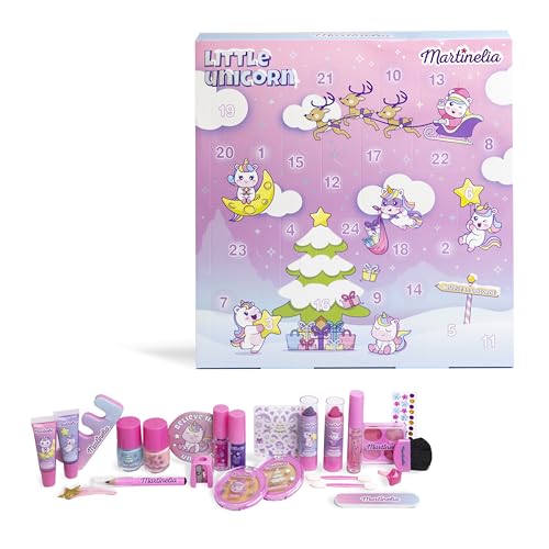 MARTINELIA - Adventskalender Make-up 2024 für Kinder – Countdown-Kalender – Schönheit und Kosmetik Mädchen – 24 Überraschungen für Weihnachten: Lackierung, Make-up, Zubehör – Geschenk für Mädchen MARTINELIA - Adventskalender Make-up 2024 für Kinder – Countdown-Kalender – Schönheit und Kosmetik Mädchen – 24 Überraschungen für Weihnachten: Lackierung, Make-up, Zubehör – Geschenk für Mädchen von Martinelia