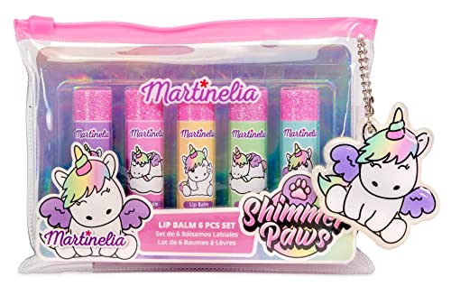 Martinelia 285128 Does not Apply Shimmer Paws Lip BALMS LOTE 5 pz, Multicolour, One Size von Martinelia