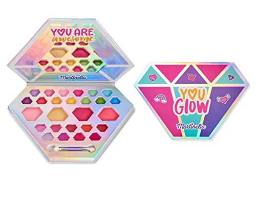 Martinelia 8436591923411 Does not Apply SUPER Girl Diamond Palette LOTE 27 pz, Multicolour, One Size von Martinelia