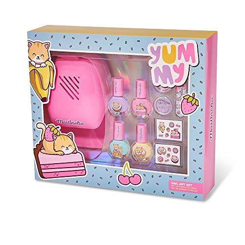 VARIOS MARTINELIA - Yummy Make-up mit Nageltrockner und Zubehör 28 x 24 x 7 cm, Mehrfarbig (Aquarius Cosmetics 11943) von Martinelia