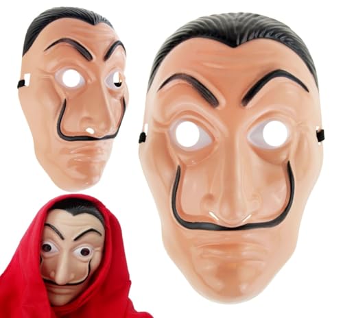 Halloween Hausmaske SALVADOR Überfall aus dem Film, Salvador Mustache Dali Halloween Party Costume Exclusive Mask Halloween Hausmaske SALVADOR Überfall aus dem Film, Salvador Mustache Dali Halloween Party Costume Exclusive Mask von Martom
