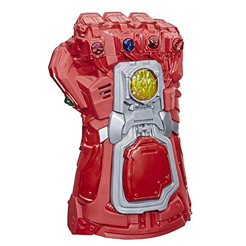 Marvel Avengers: Endgame Red Infinity Gauntlet Electronic Fist Roleplay Toy with Lights and Sounds for Children Aged 5 and Up von Marvel