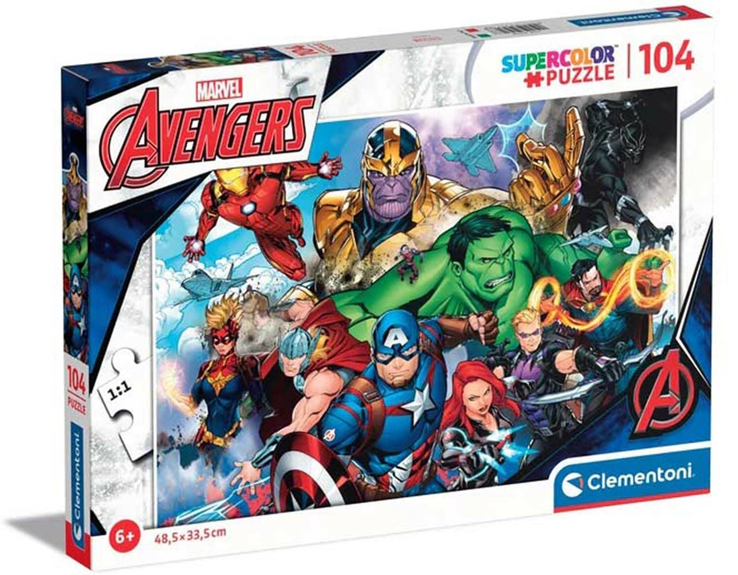 Marvel Avengers Puzzle 104 Teile von Marvel Avengers