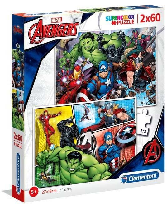 Marvel Avengers Puzzle 2x60 Teile Marvel Avengers Puzzle 2x60 Teile von Marvel Avengers