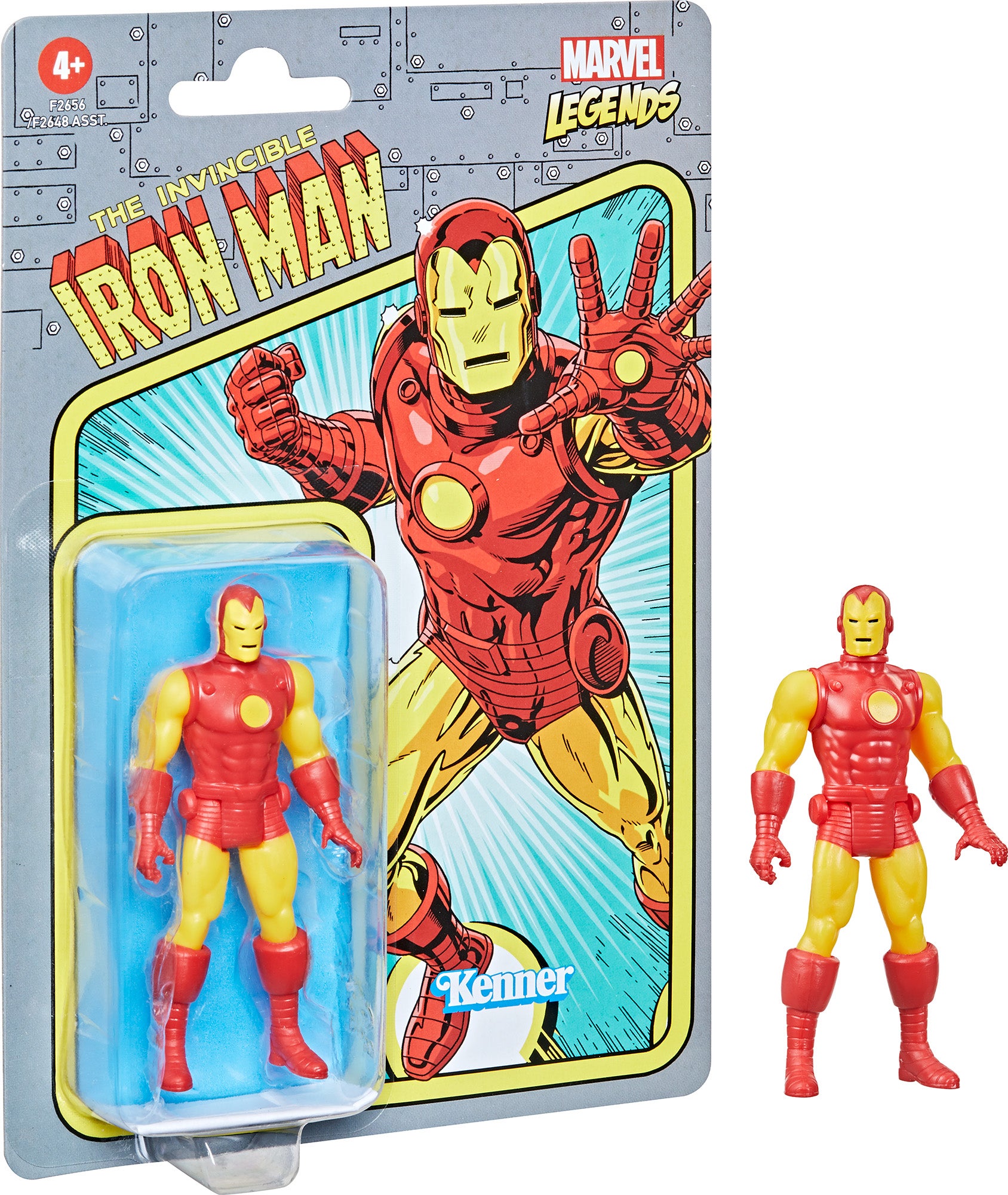 Marvel Legends Retro Iron Man 9,5 cm von Marvel Avengers