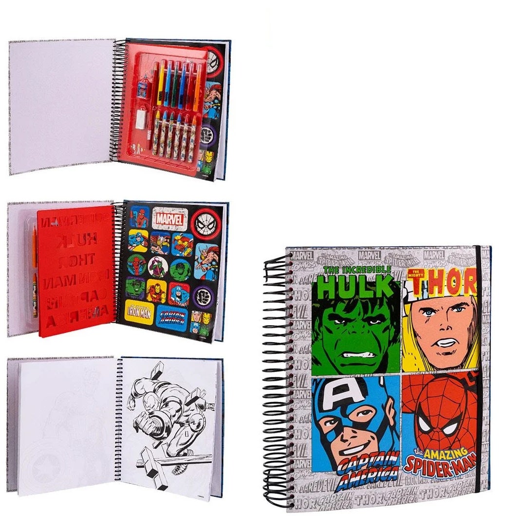 Marvel Super Aktivitäten Malbuch von Marvel Avengers