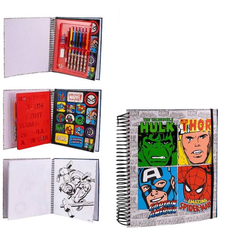 Marvel Super Aktivitäten Malbuch von Marvel Avengers