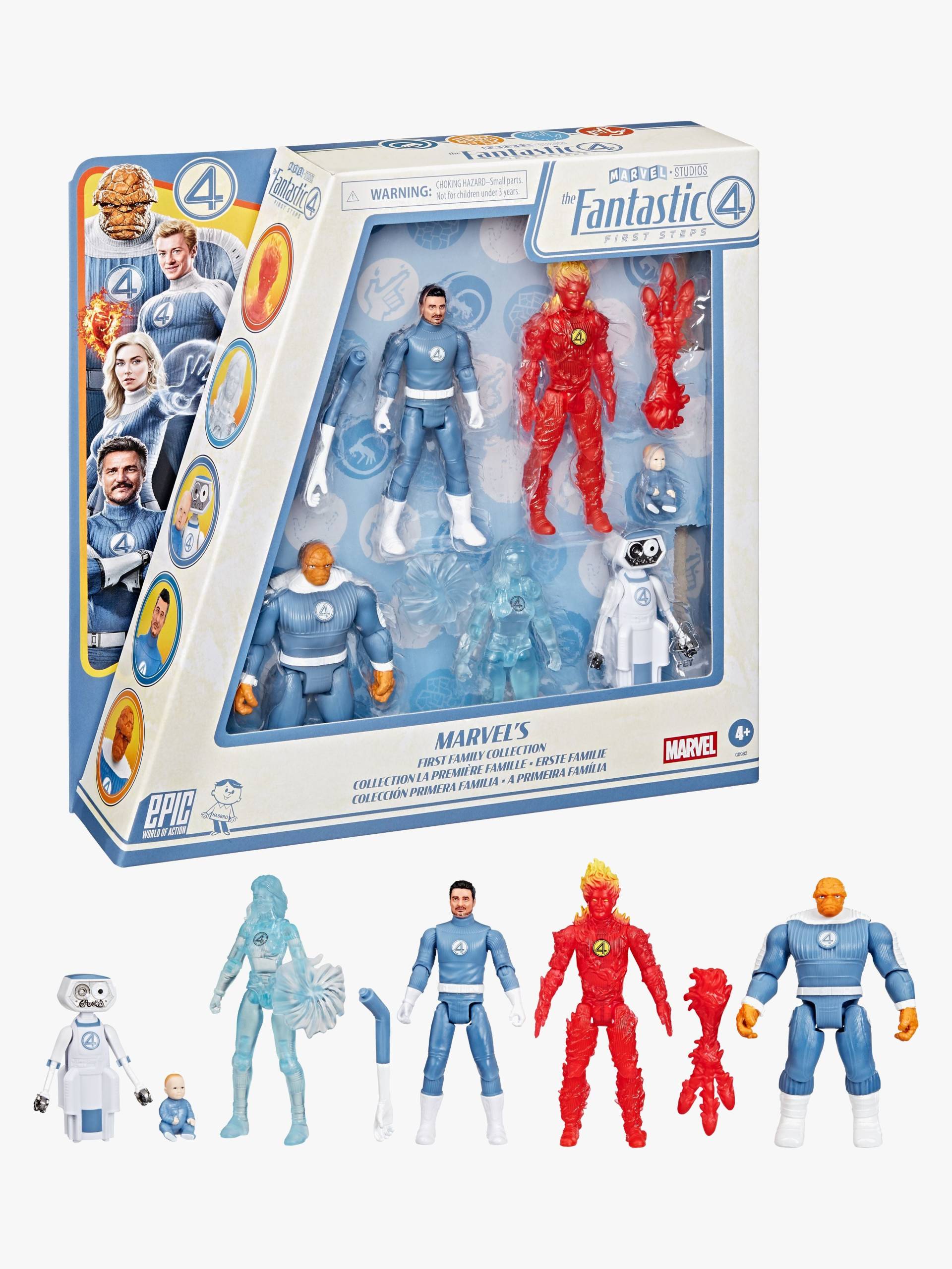 The Fantastic Four Epic Hero Figuren Multipack von Marvel Avengers
