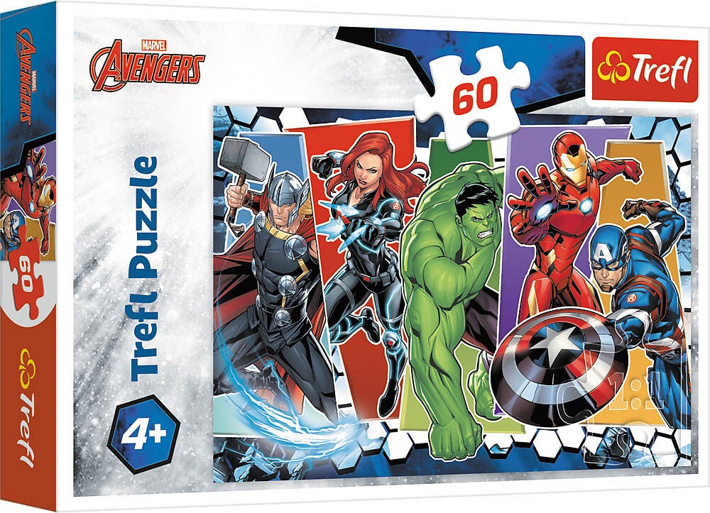 Trefl Puzzle Marvel the Avengers 60 Teile von Marvel Avengers