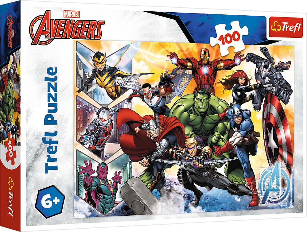 Trefl Marvel The Avengers Puzzle 100 Teile von Marvel Avengers