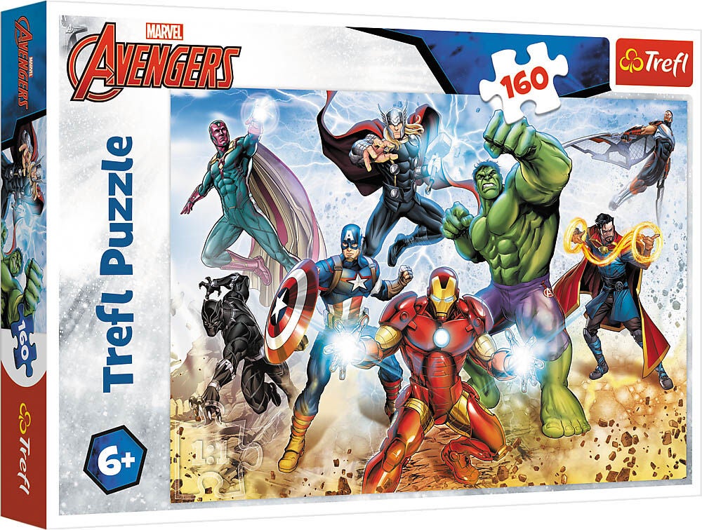 Trefl Marvel The Avengers Puzzle 160 Teile von Marvel Avengers