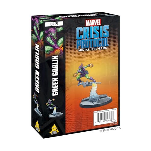 Atomic Mass Games , Marvel Crisis Protocol: Character Pack: Green Goblin, Miniatures Game, Ages 10+, 2+ Players, 45 Minutes Playing Time Atomic Mass Games , Marvel Crisis Protocol: Character Pack: Green Goblin, Miniatures Game, Ages 10+, 2+ Players, 45 Minutes Playing Time von Atomic Mass Games