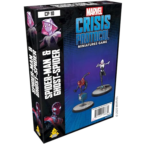 Atomic Mass Games - Marvel Crisis Protocol: Character Pack: Marvel Crisis Protocol: Ghost-Spider & Spider-Man - Miniature Game von Atomic Mass Games