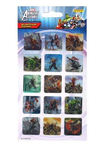 Marvel PANINI® Avengers Sticker / Aufkleber 3D Lenticular von Marvel PANINI