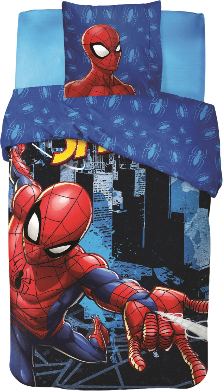 Marvel Spider-Man Bettwäsche 140x200 cm, Blau Marvel Spider-Man Bettwäsche 140x200 cm, Blau von Marvel Spider-Man