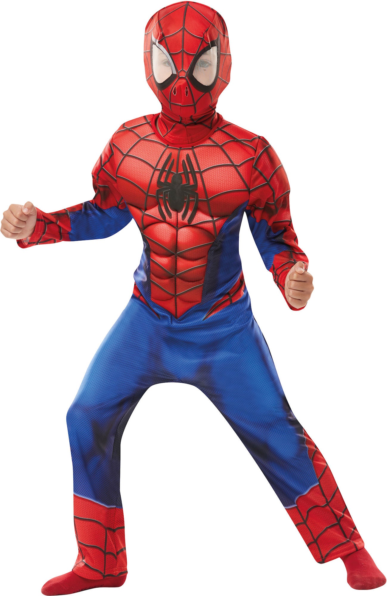 Marvel Spider-Man Kostüm Deluxe 3–4 Jahre von Marvel Spider-Man