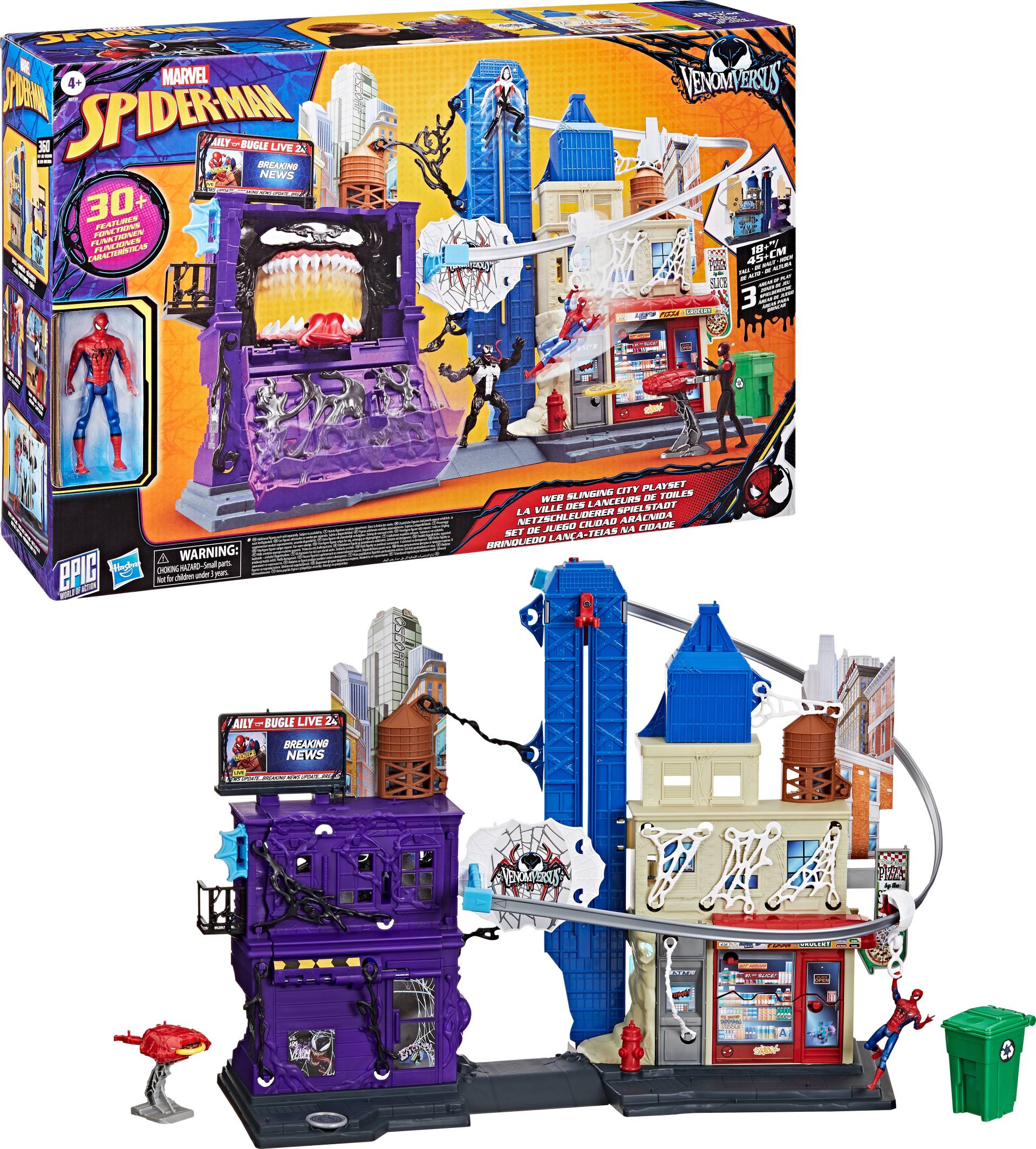Marvel Spider-Man Venomversus Spielset Web City Showdown von Marvel Spider-Man