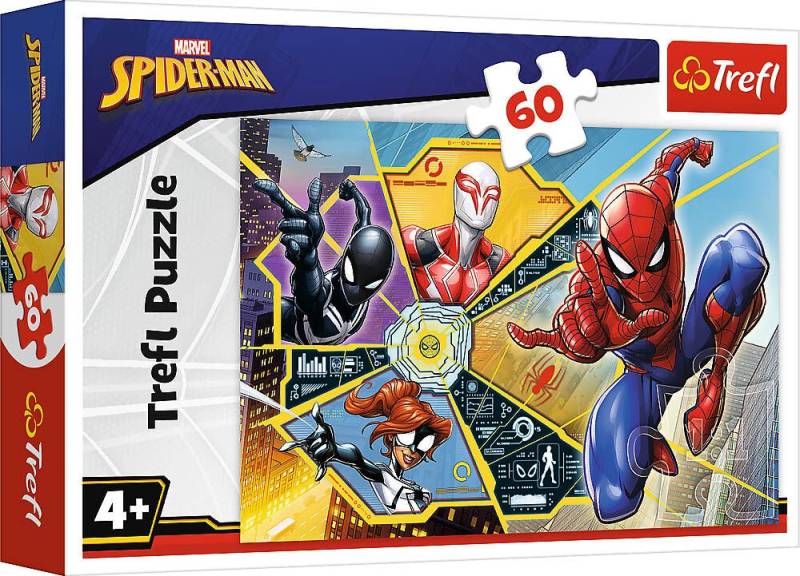 Trefl Marvel Spider-Man Puzzle 60 Teile von Marvel Spider-Man