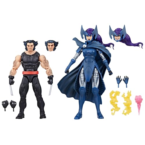 Marvel Legends Series Wolverine und Psylocke Action-Figuren von Marvel