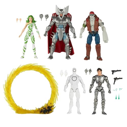 Marvel Hasbro Legends Series: X-Men Villains, 60th Anniversary Action Figure Set, 6 inch Action Figures,Multicolor von Marvel