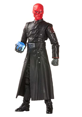 Hasbro Marvel Legends Series MCU Disney Plus Red Skull Marvel Action-Figur, 1 Accessoire und 1 Build-A-Figure Element von Marvel
