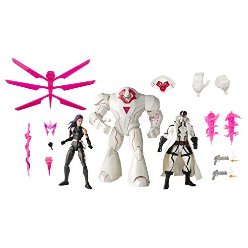 Hasbro Marvel Legends Series X-Men 15 cm große Action-Figuren Psylocke, Marvel‘s Nimrod und Fantomex, 15 Accessoires[Exklusiv bei Amazon] von Marvel